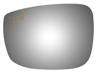 SIDE VIEW MIRROR W BLIND SPOT CROSS PATH